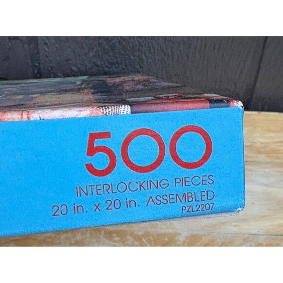 Springbok 500 Piece Jigsaw Puzzle Out Of The Attic Vintage Style Home Décor - Picture 2 of 5